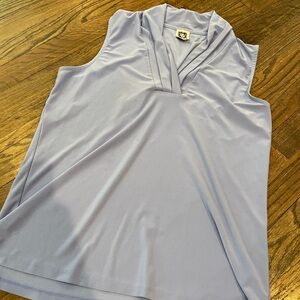 Anne Klein powder blue S blouse